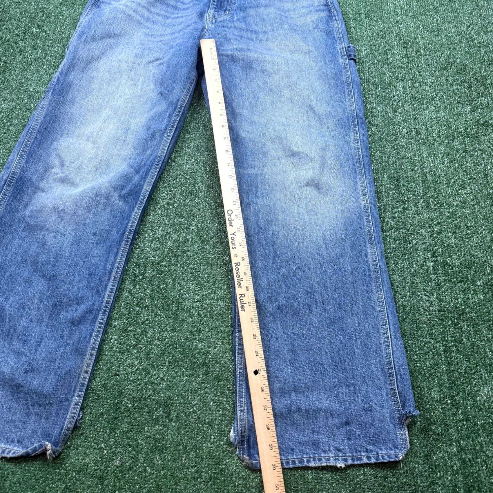 Old Navy Old Navy Jeans 90s Baggy 34x32 Blue Denim 5-Pocket Men Straight Relaxed Vintage 90s Theme Mens Jeans Size US 34 / EU 50 - 2 Thumbnail