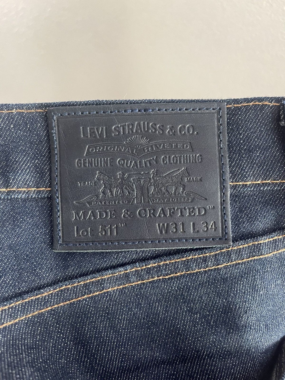 Levi's Made & Crafted Levi’s Made & Crafted 511 Slim Selvedge. Size US 31 - 6 Thumbnail