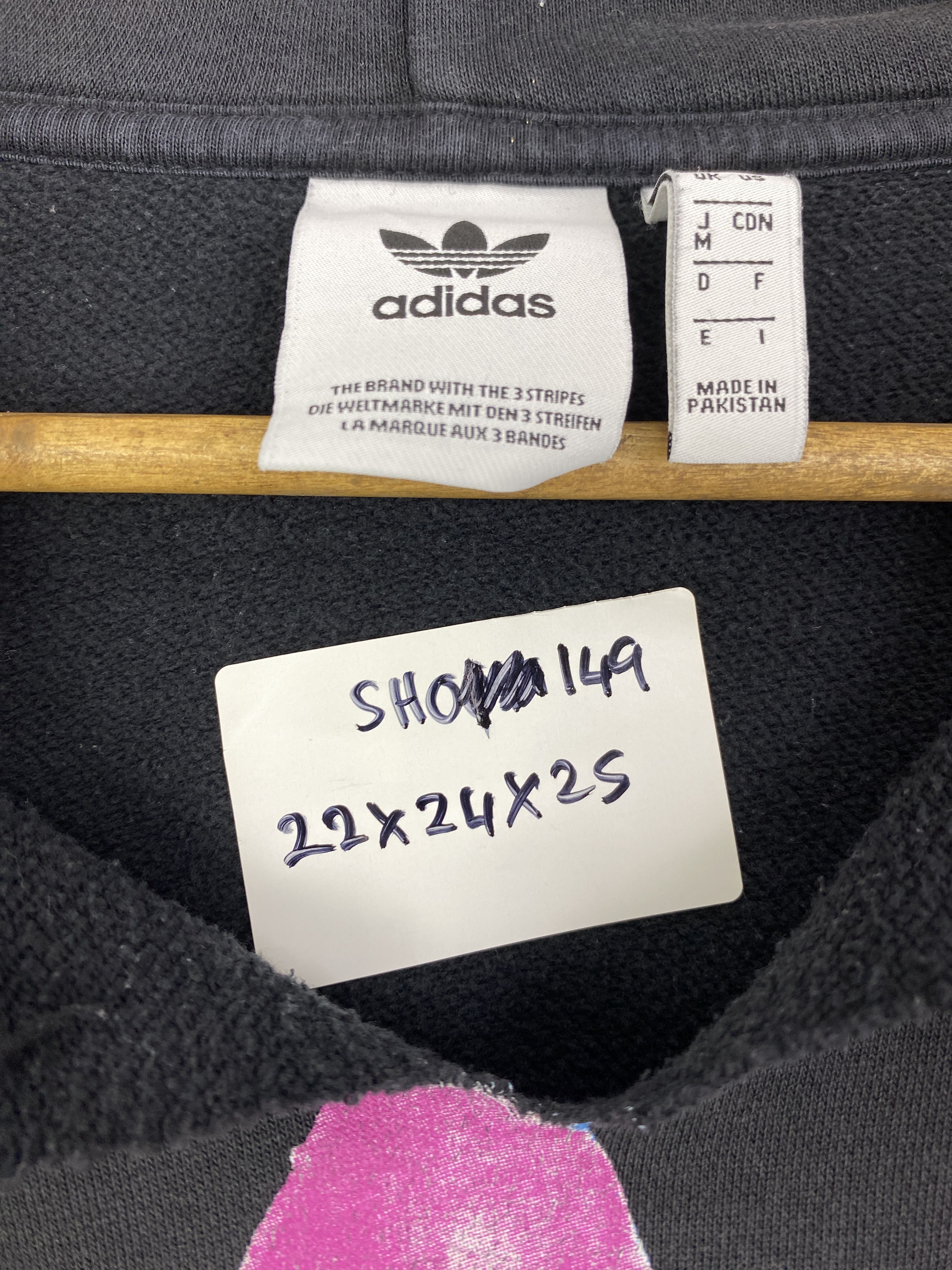 Adidas Vintage Adidas Big Logo Pullover Hoodie SH0149 Size US L / EU 52-54 / 3 - 15 Thumbnail