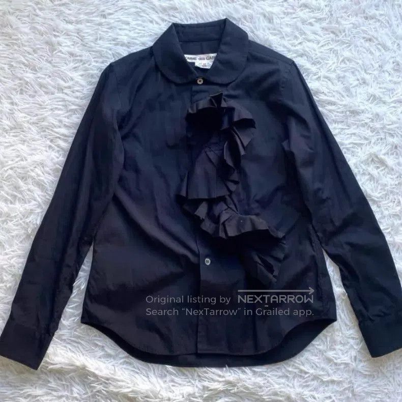 Comme des Garcons Comme Des Garcons Ruffled T-shirt Size XS / US 0-2 / IT 36-38 - 1 Thumbnail