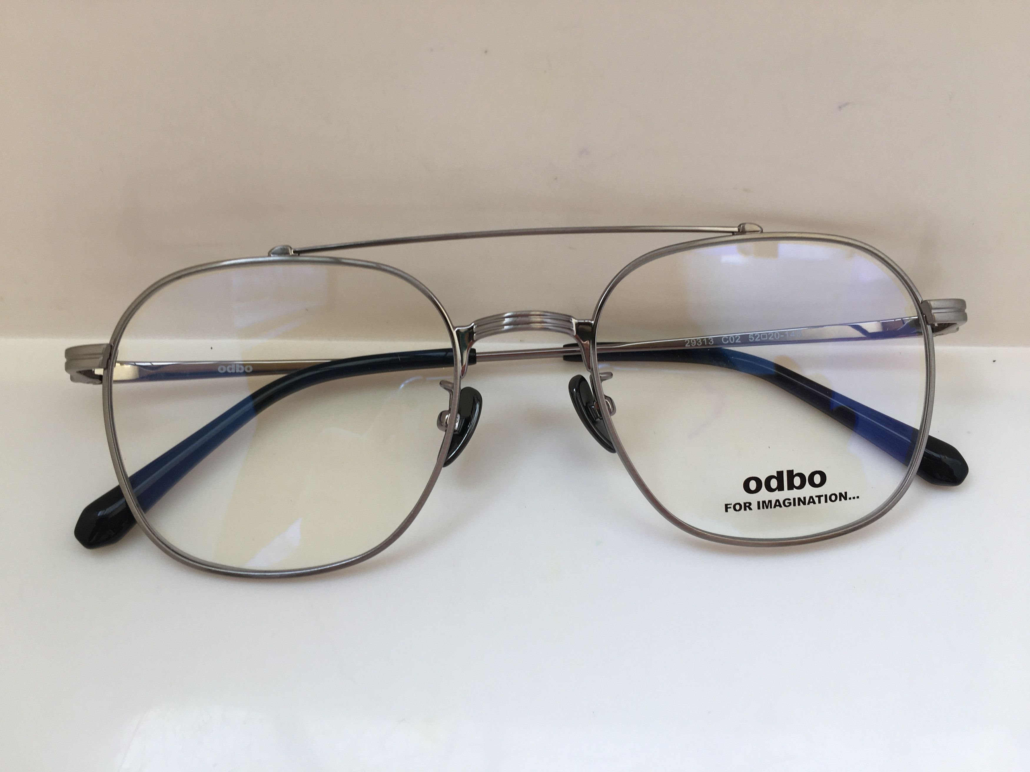 Other odbo Silver PILOT Eyeglasses Frame Size ONE SIZE - 7 Thumbnail