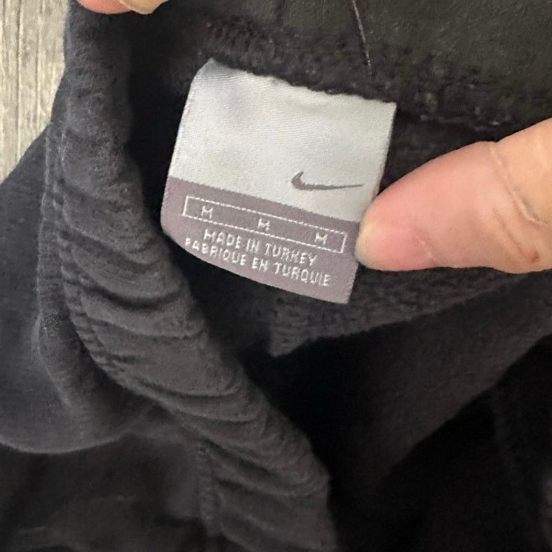 Nike nike mens black drawstring sweatpants Size US 30 / EU 46 - 4 Thumbnail