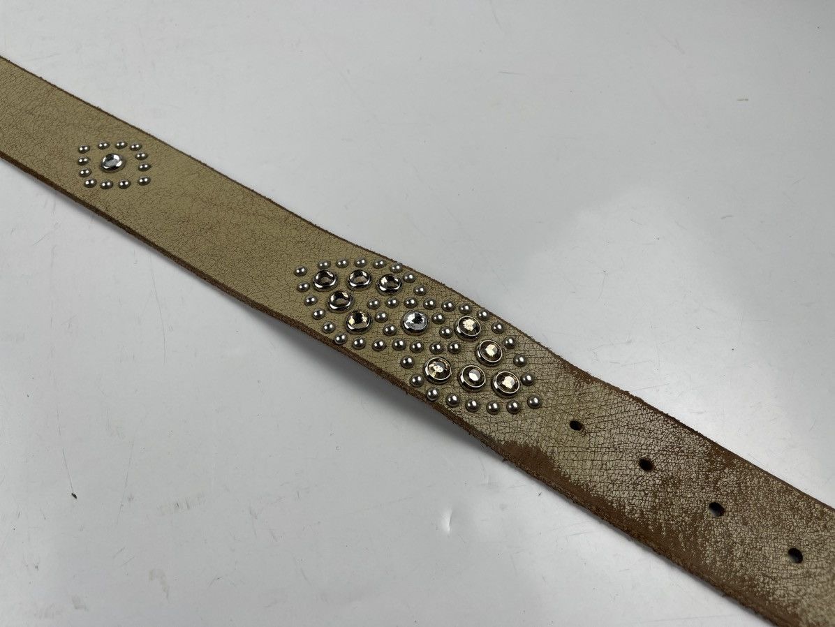 Japanese Brand × Seditionaries distressed studded leather belt tg2 Size 40 - 5 Thumbnail