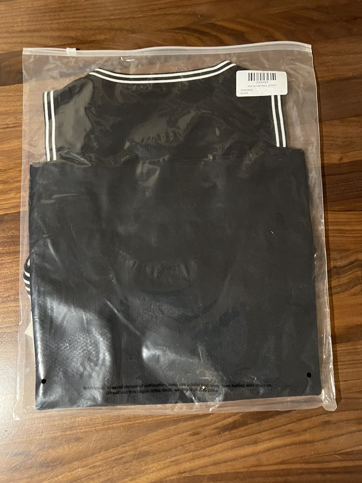 Aime Leon Dore Aime Leon Dore ALD Knit Basketball Jersey Sweater Logo Black Size US L / EU 52-54 / 3 - 8 Thumbnail