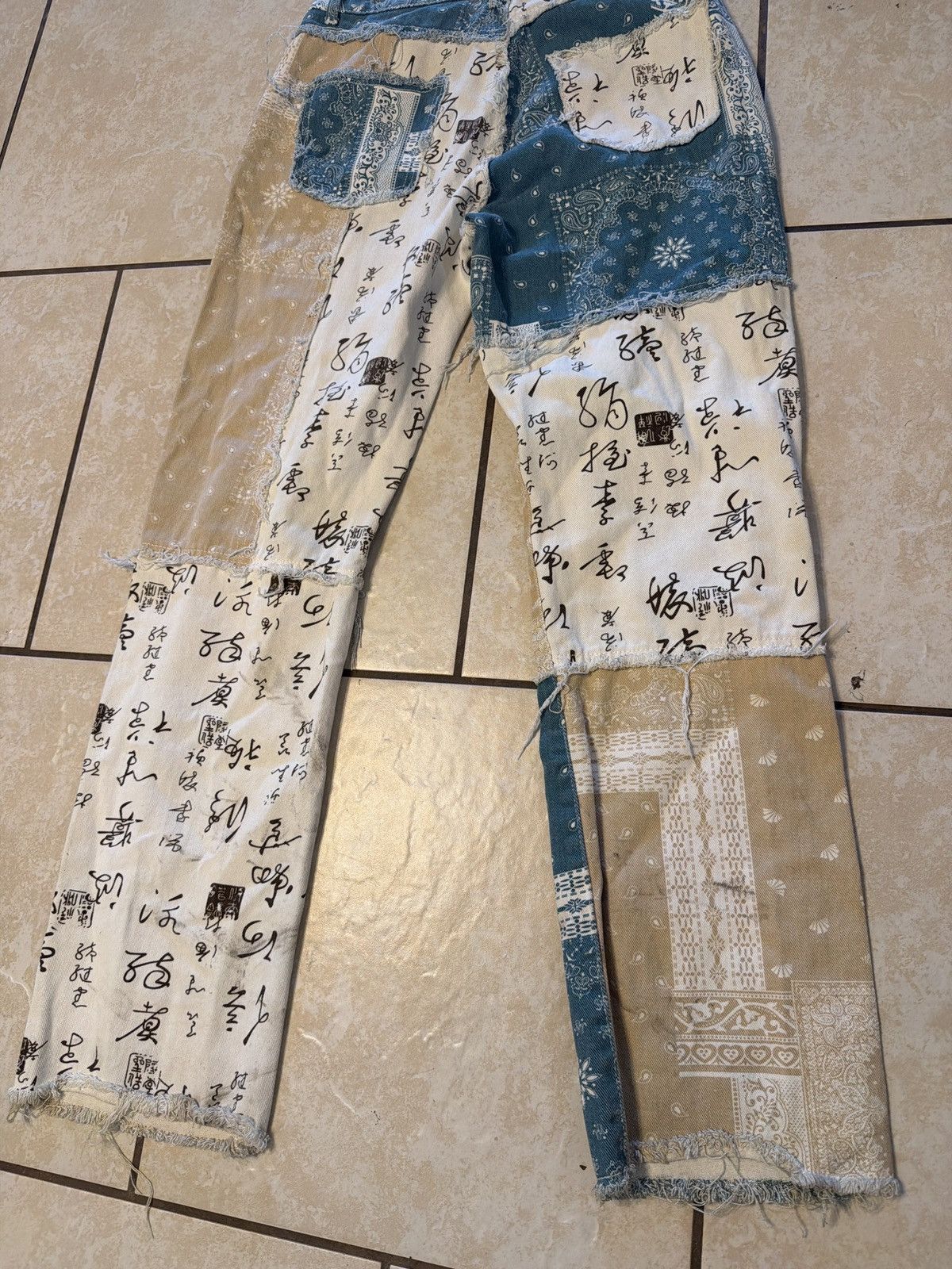 Shein Vintage Shein Custom Japan Jeans Avant Garde Size US 32 / EU 48 - 7 Thumbnail