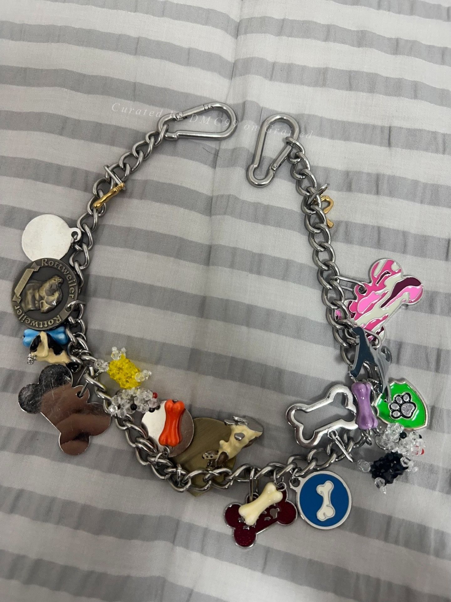 Vintage ESOTERIC PENULTIMATE Dog Memory Fragment Necklace Size ONE SIZE - 1 Thumbnail