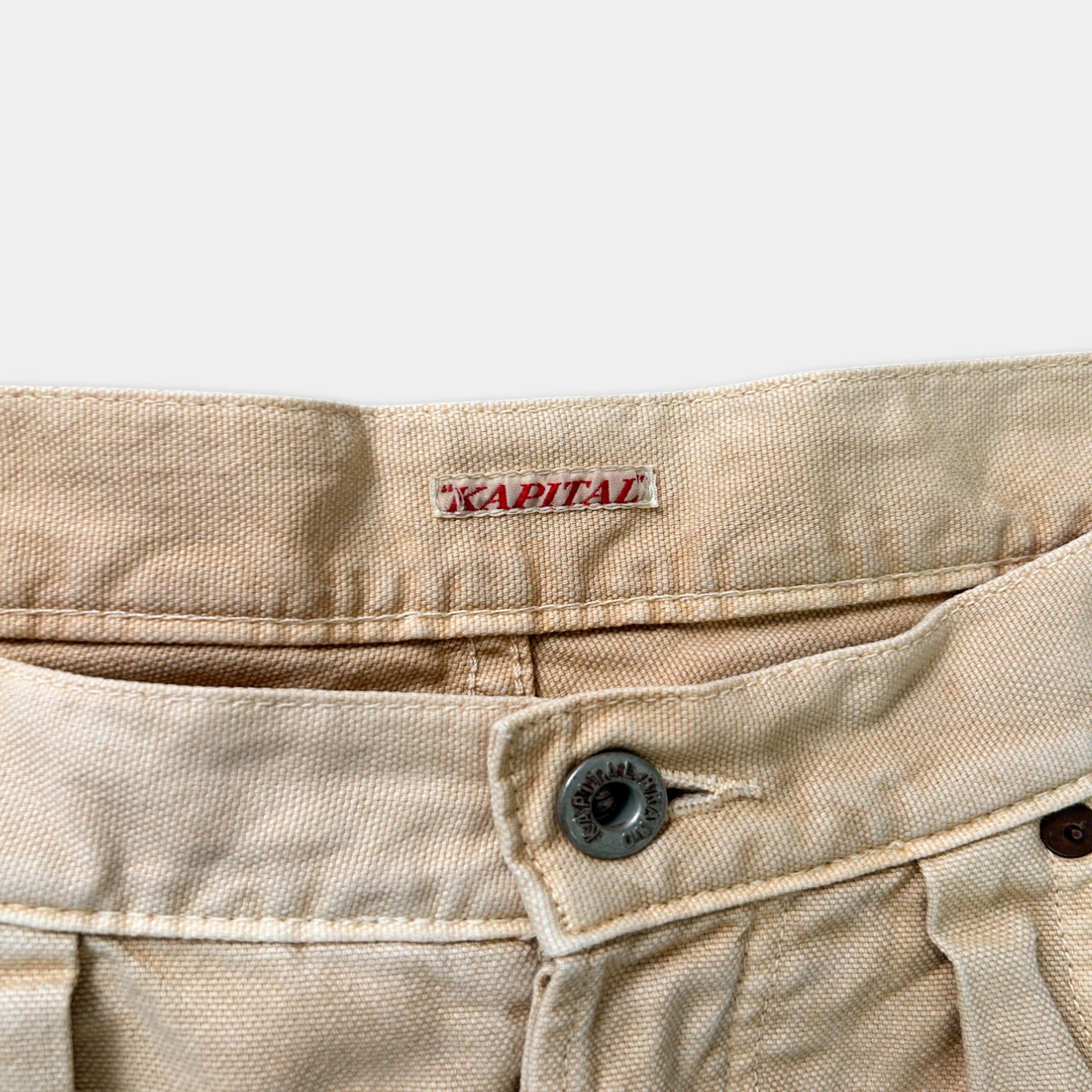 Kapital Kapital Japanese Beige Jorts Size ONE SIZE - 3 Thumbnail