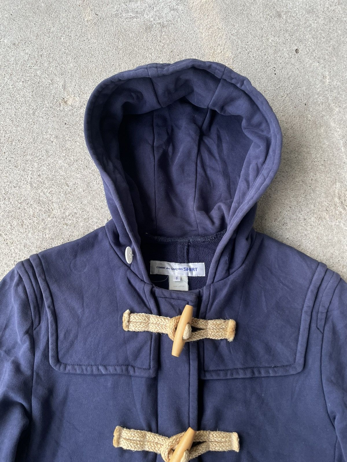 Comme des Garcons Comme Des Garcons Blue Duffle Coat S19905 Size US S / EU 44-46 / 1 - 2 Thumbnail