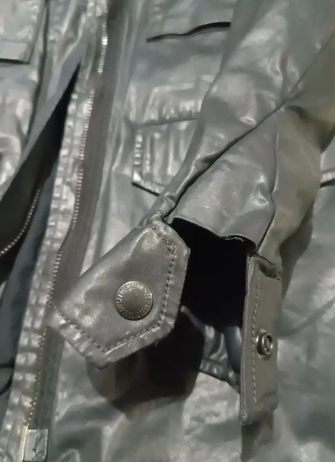 14th Addiction Diesel Waxed Long Coat Hoodie Zip2 Archive Size S / US 4 / IT 40 - 5 Thumbnail