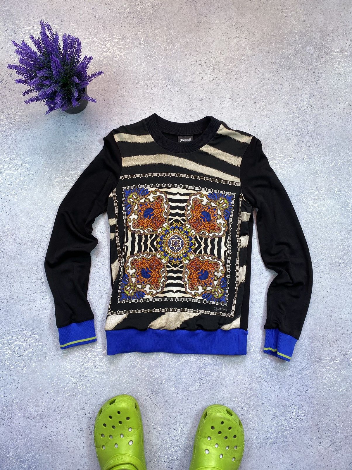 Just Cavalli Just Cavalli Women’s Sweatshirt Made in Italy Size S / US 4 / IT 40 - 2 Thumbnail