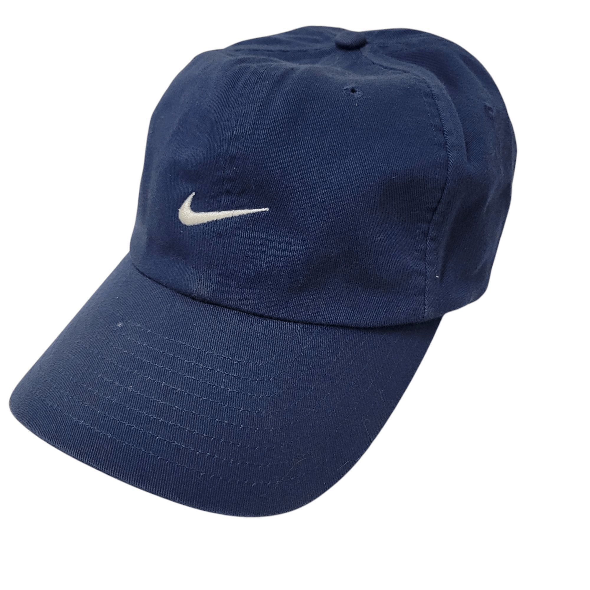 Nike Nike Unisex Baseball Hat Cap Blue One Size Embroidered Logo Size ONE SIZE - 3 Thumbnail