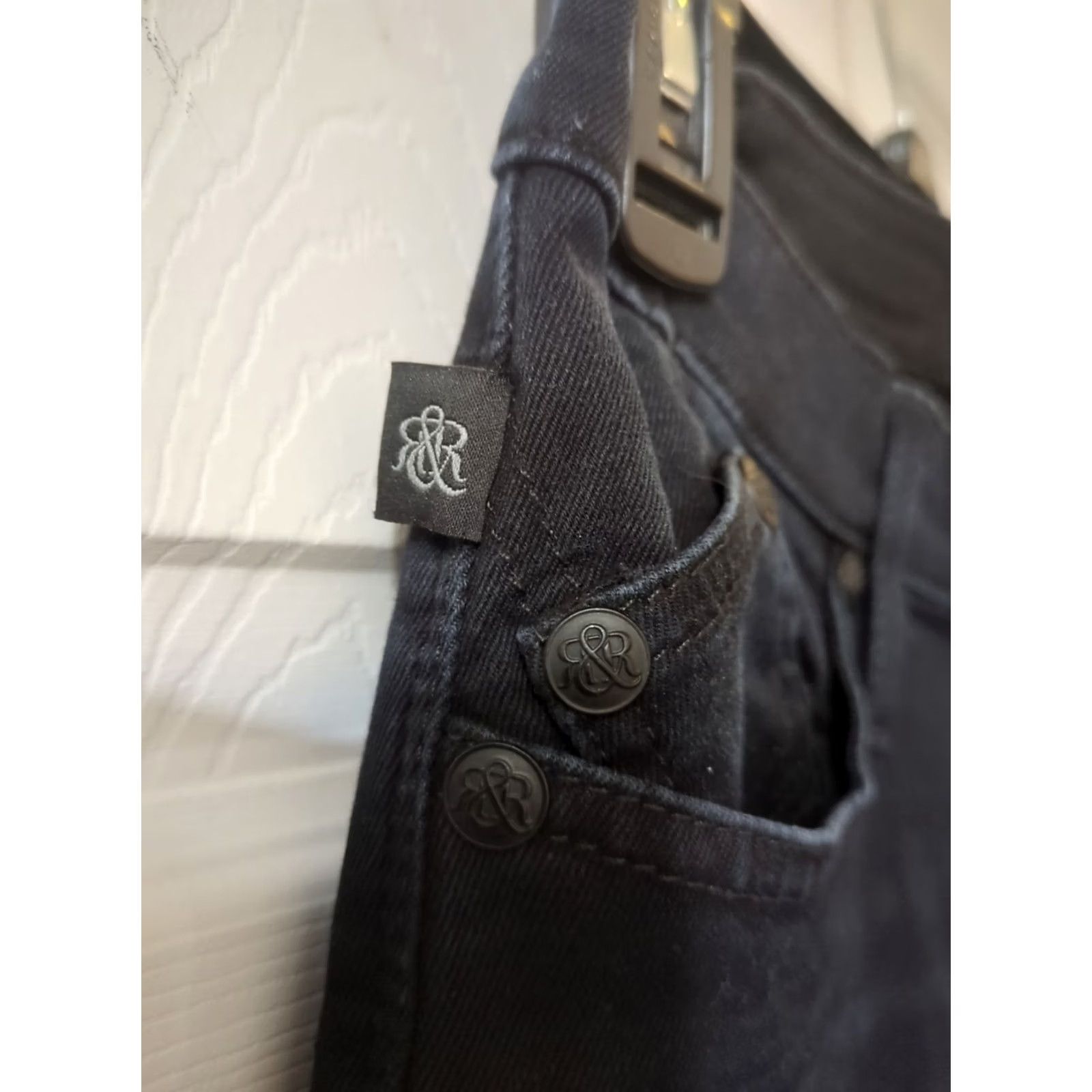 Vintage Rock & Republic Berlin Jeans Womens Size 2 Black Skinny Denim Size 26" / US 2 / IT 38 - 2 Thumbnail