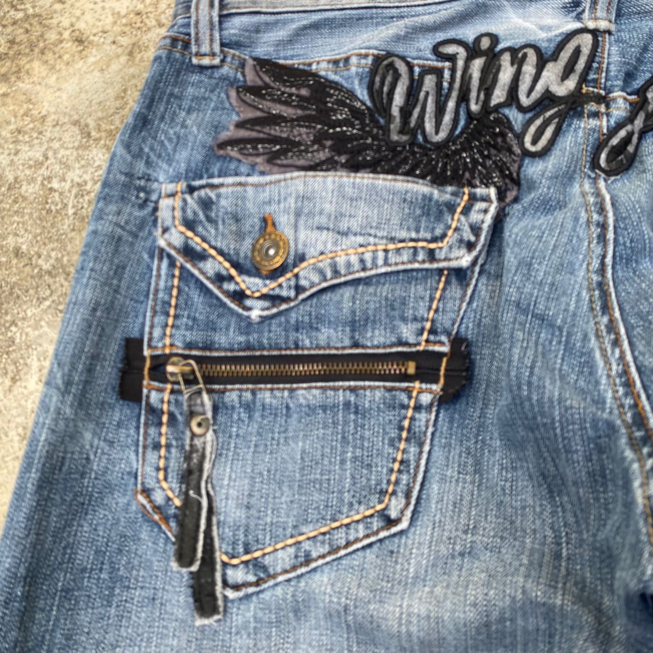 Japanese Brand Vintage Anti Label Jean Japanese Brand Punk Denim Size US 31 - 10 Thumbnail