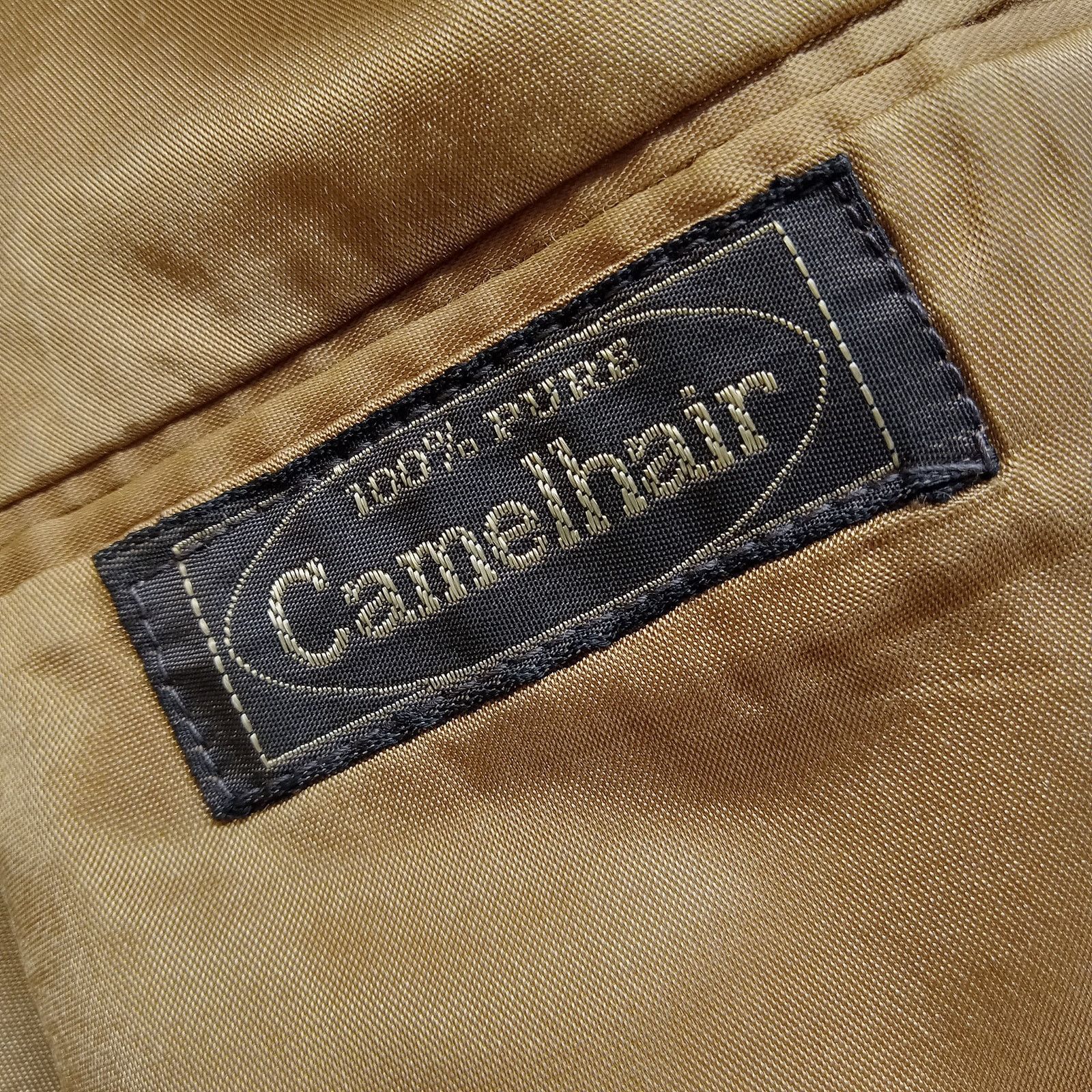 & Other Stories The Barrister Blazer Suit Jacket Mens 38 Pure Camel Hair USA Size 38R - 3 Thumbnail