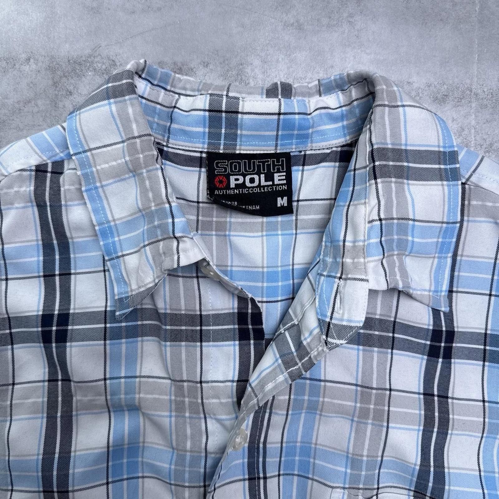 Southpole Y2K Southpole 00s Plaid Button Up Shirt Size US M / EU 48-50 / 2 - 7 Thumbnail