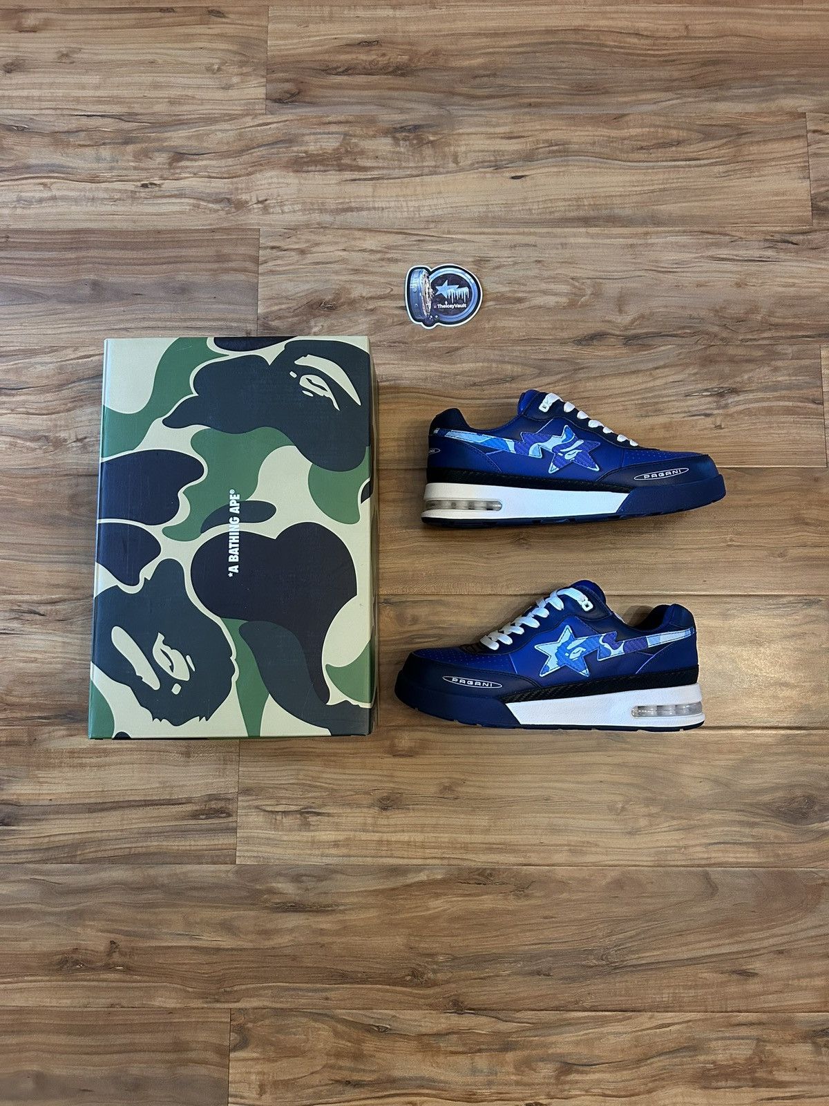 Bape NEW Bape x Pagani Roadstas Size US 9 / EU 42 - 1 Thumbnail