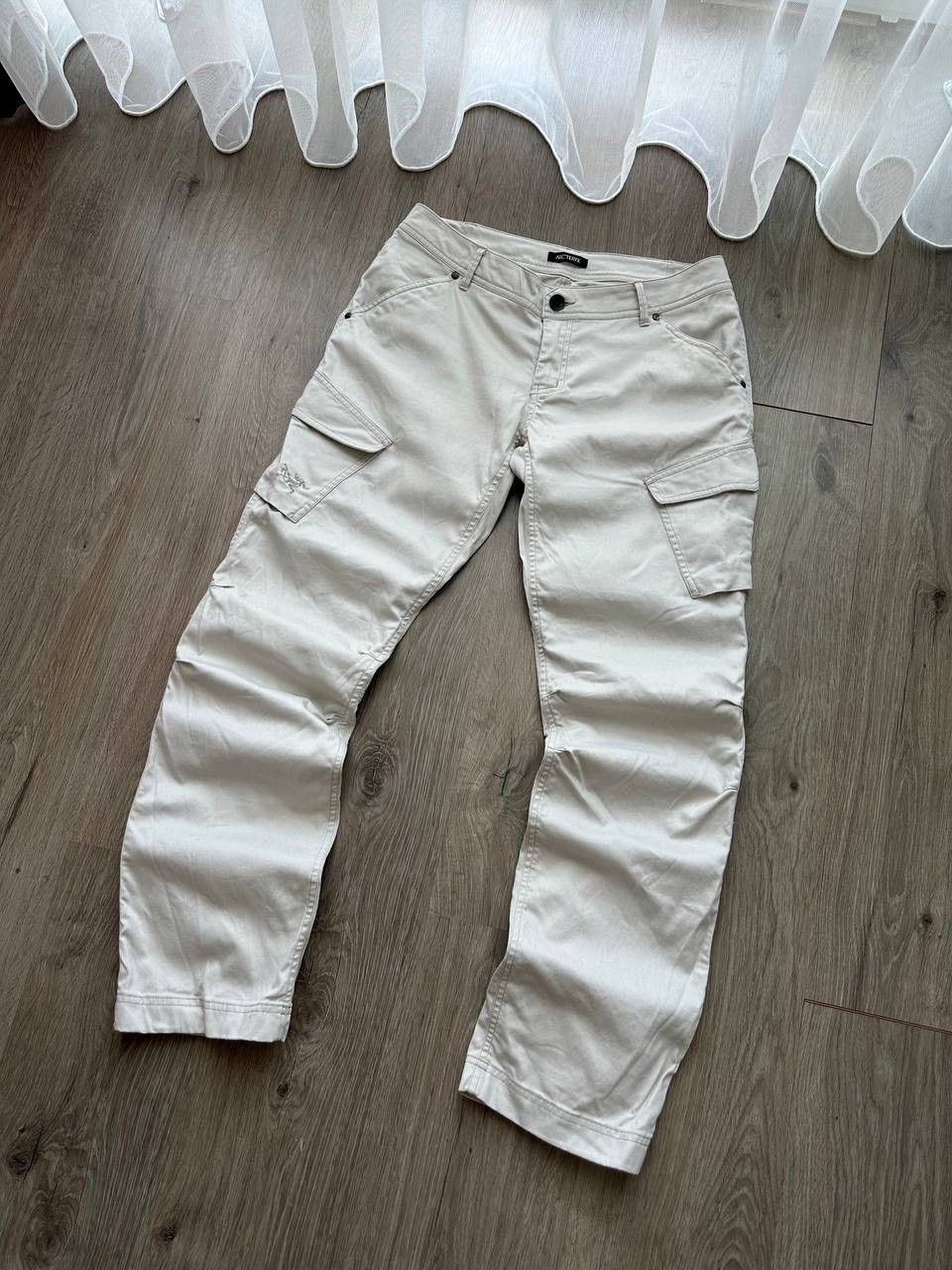 Arc'teryx × Vintage Vintage Arc’Teryx Cargo Outdoor White Pants Size US 30 / EU 46 - 7 Thumbnail