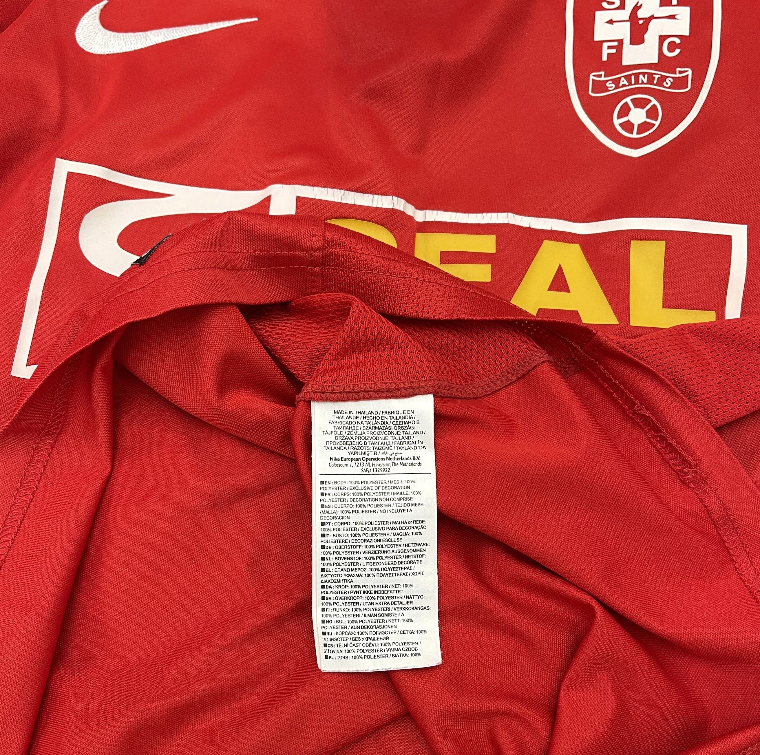 Nike Nike SAINTS Sandiacre Town FOOTBALL Size US L / EU 52-54 / 3 - 5 Thumbnail