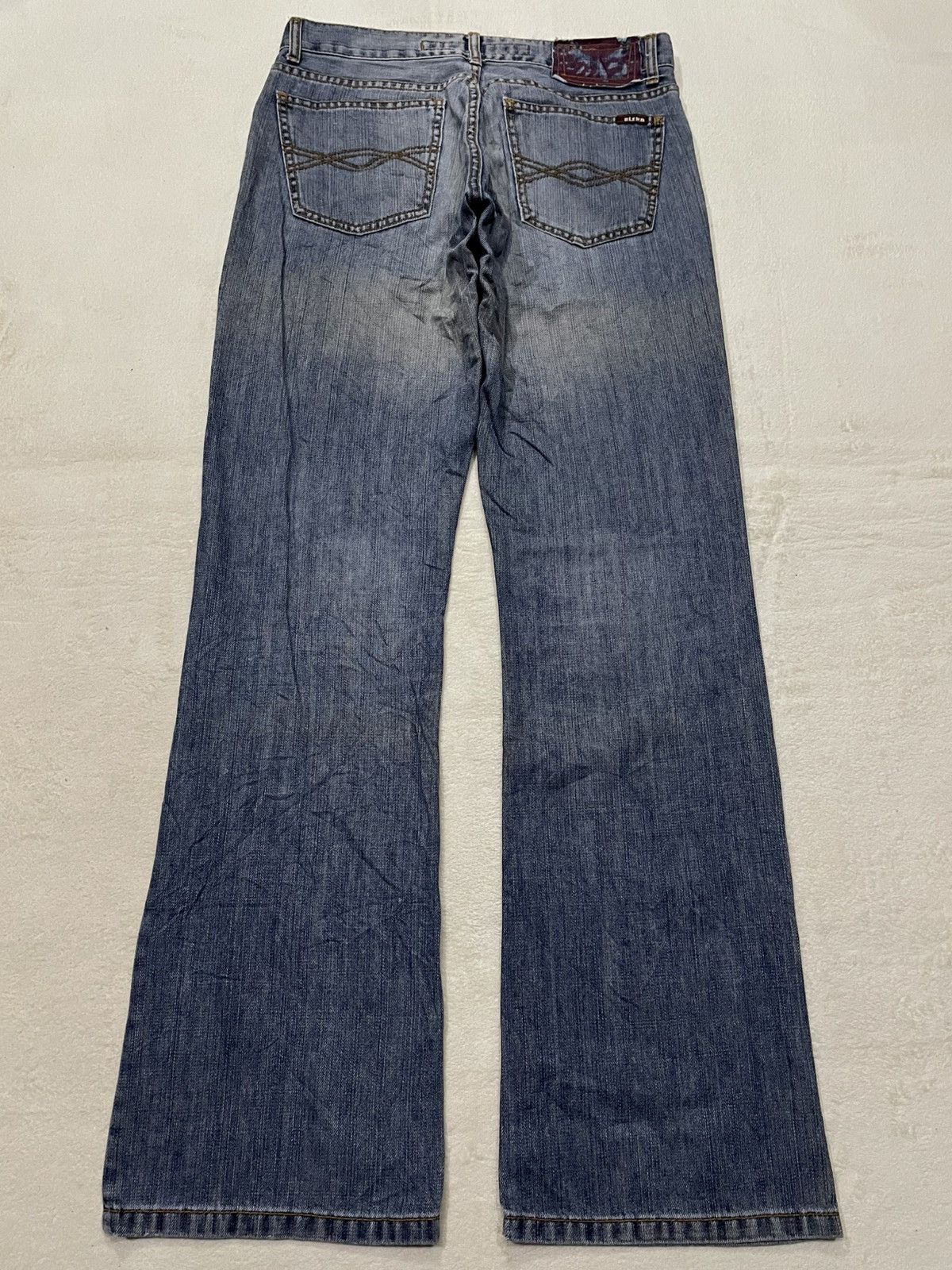 Blends Vintage Blend Denim Boot Cut Mudwash Jeans Size US 32 / EU 48 - 10 Thumbnail