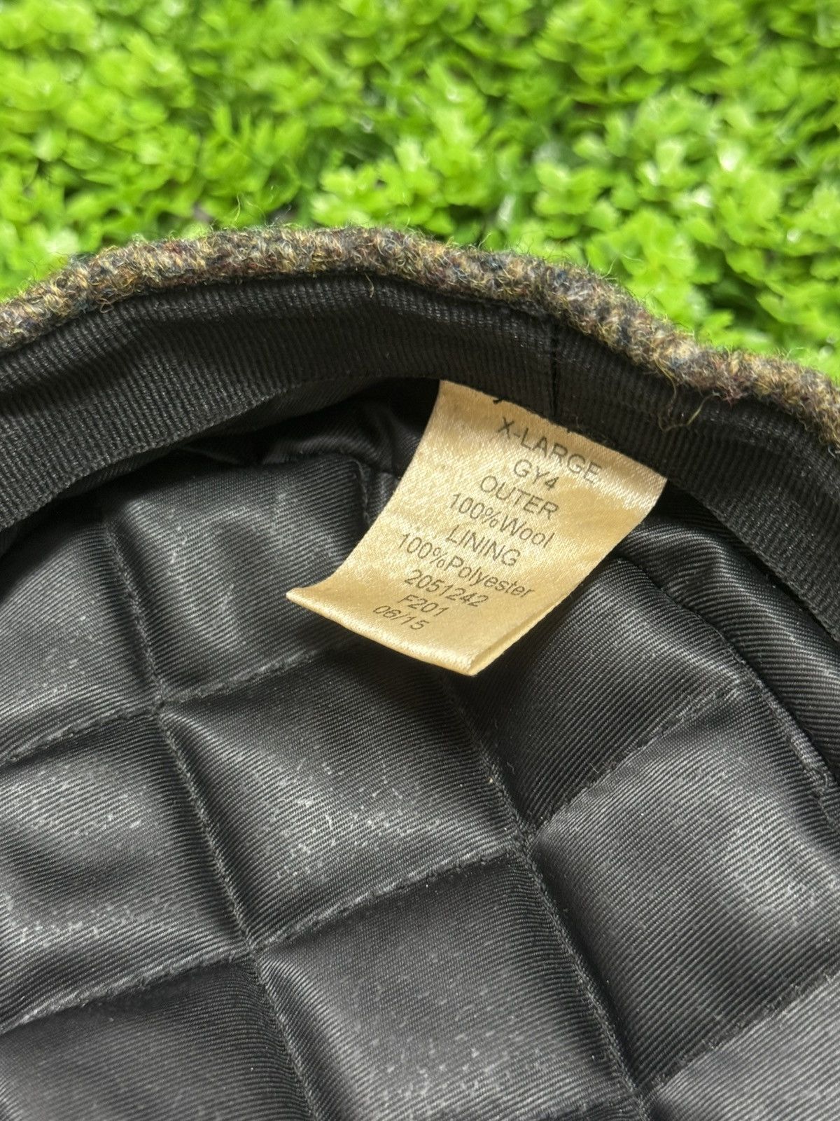 Harris Tweed Vintage Harris Tweed Wool Flat Hat Made in Scotland Size ONE SIZE - 3 Thumbnail