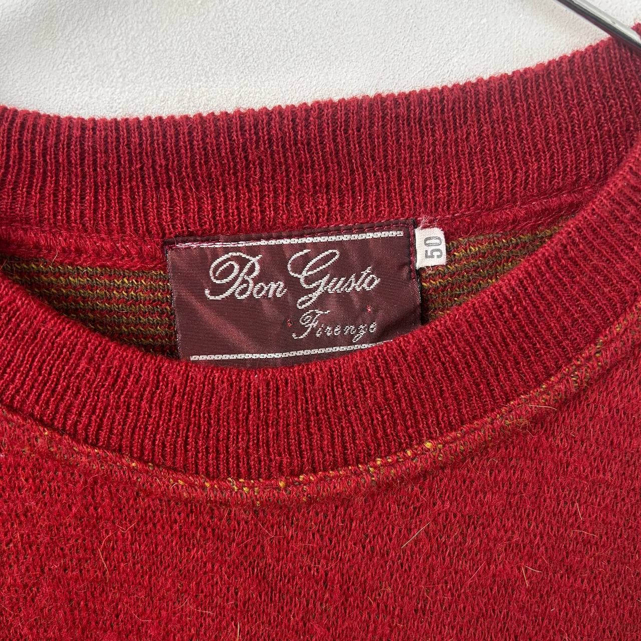 Vintage VTG Coloured alpaka Italy sweater #1330 Size US M / EU 48-50 / 2 - 4 Thumbnail