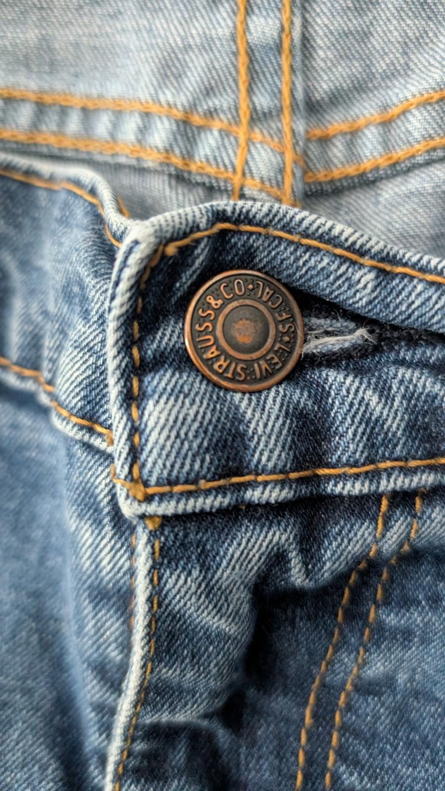 Levi's Levi’s 505 Regular Fit Jeans Men’s W36 L29 Blue Straight Leg Size US 36 / EU 52 - 6 Thumbnail