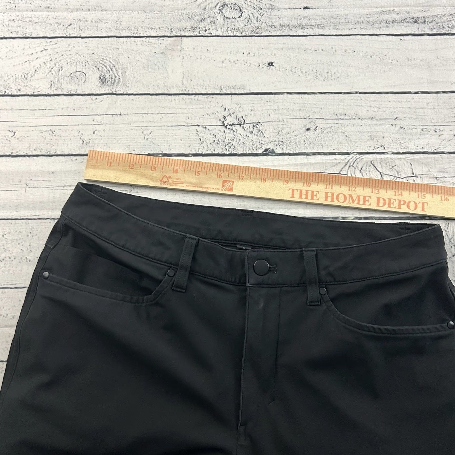 Lululemon Lululemon ABC Slim Taper Fit Pants Men's 31x31 Black Size US 31 - 2 Thumbnail