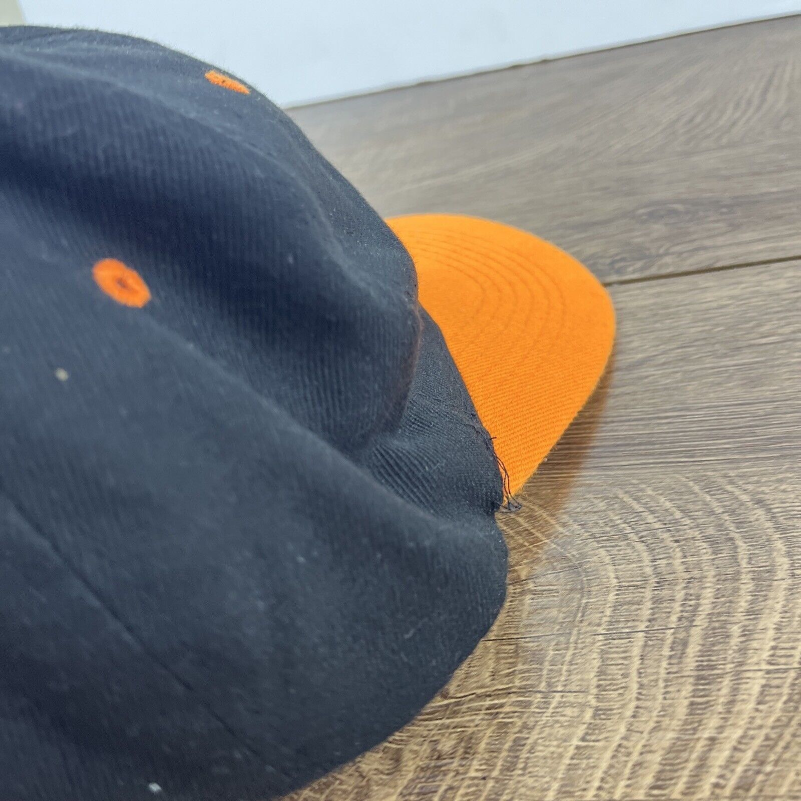 Other Black Orange Baseball Hat Adjustable Adult Size Hat Black Ca Size ONE SIZE - 11 Thumbnail