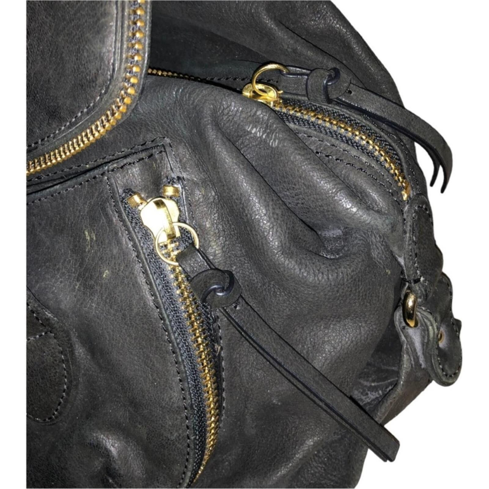 Other Botkier Black leather bohemian handbag with gold hardware Size ONE SIZE - 3 Thumbnail