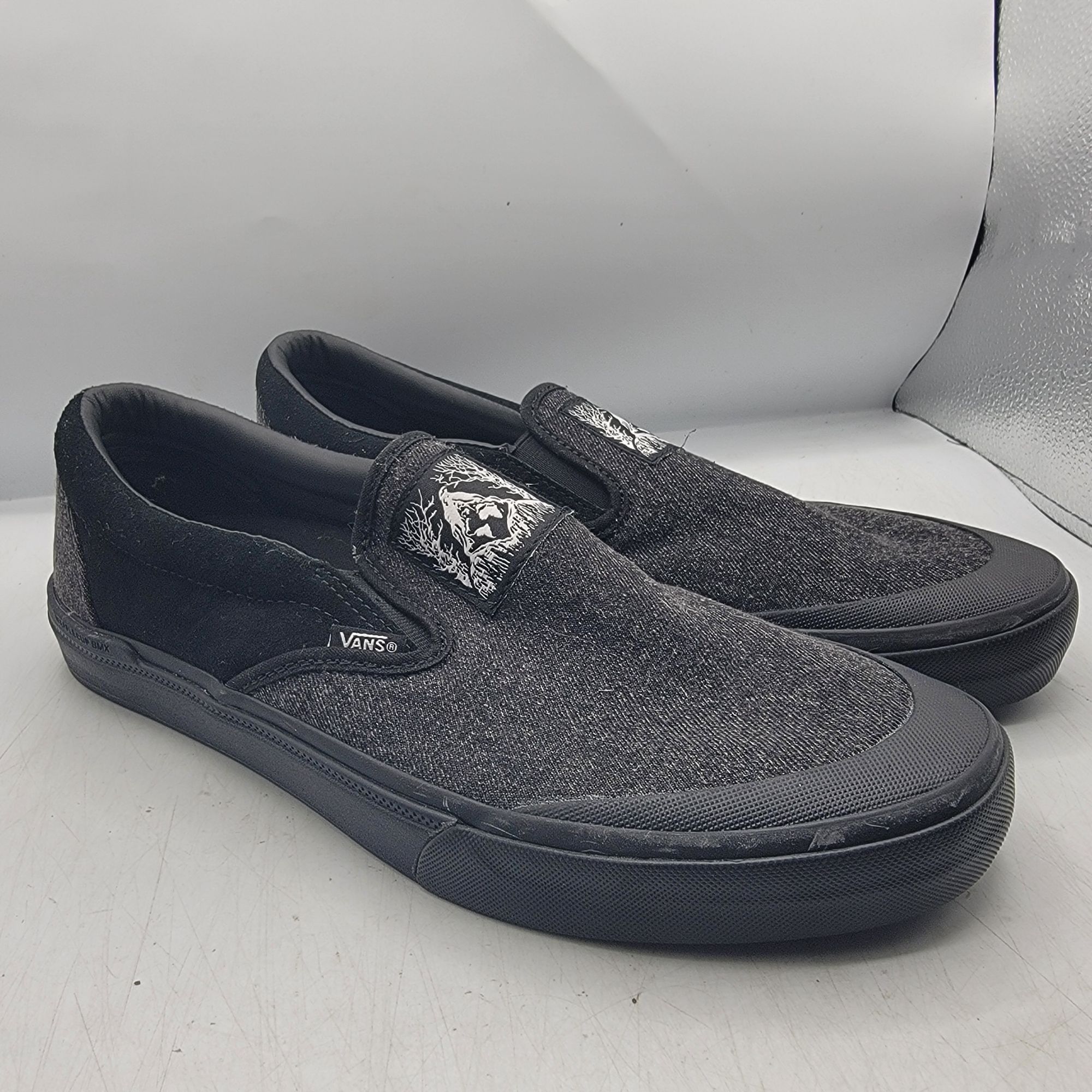 Mens black vans size 12 best sale