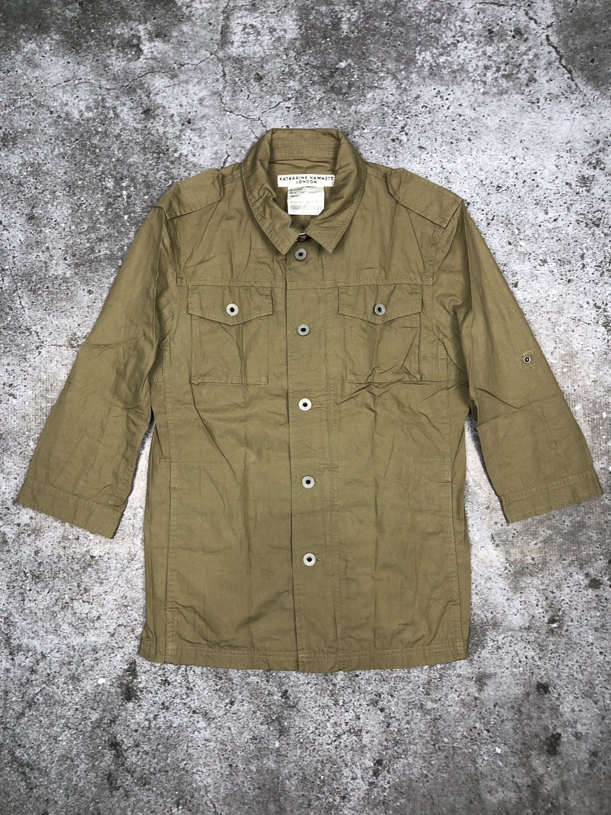 Helmut Lang × Isaac Sellam Experience × Katharine Hamnett London KATHARINE HAMNETT LONDON Button Size US M / EU 48-50 / 2 - 1 Thumbnail