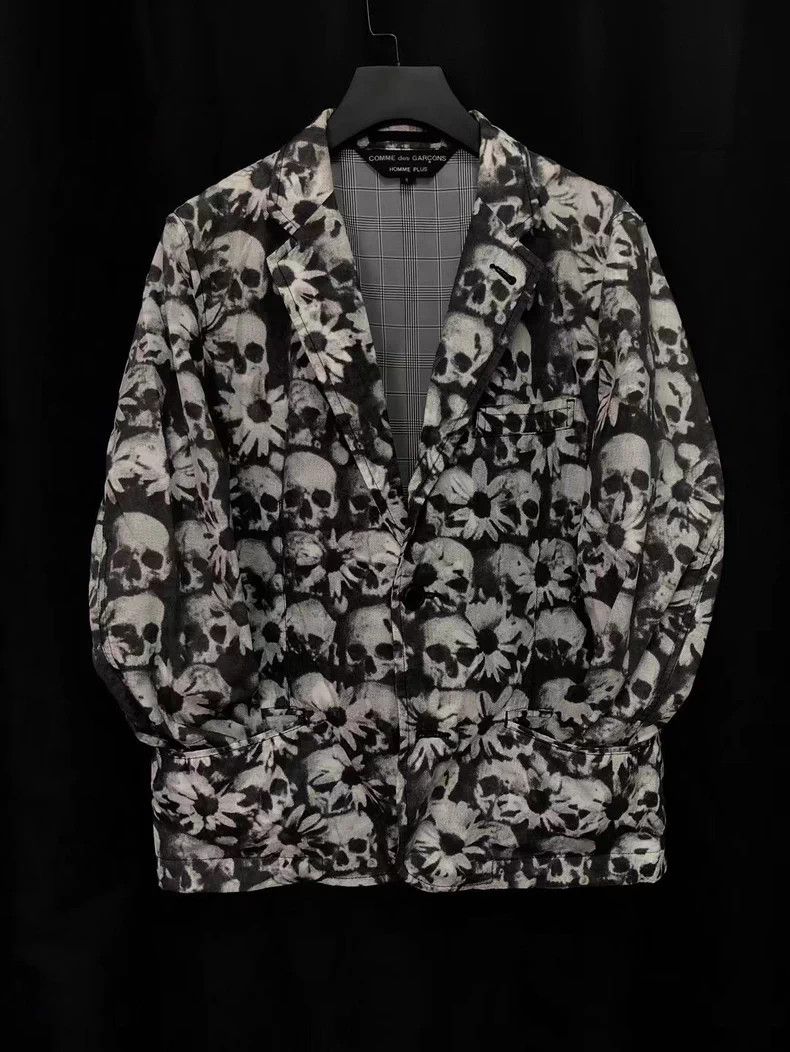 Comme des Garcons Comme des Garcons 11SS Skull Shirt Size US S / EU 44-46 / 1 - 1 Thumbnail
