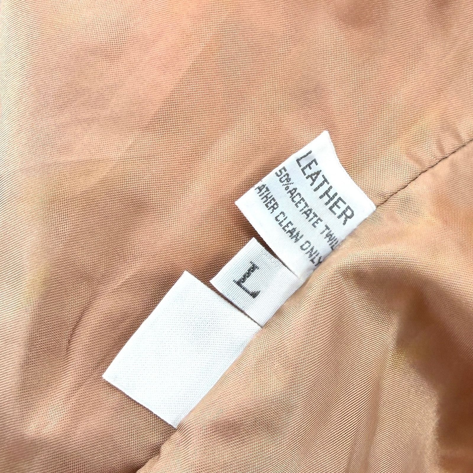 Vintage Vintage 80s Winlit Tan Genuine Leather Floral Suede Jacket Size L / US 10 / IT 46 - 9 Thumbnail