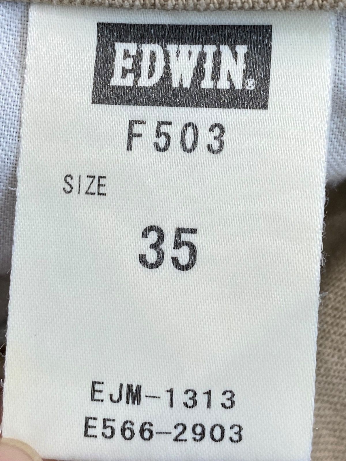 Edwin Edwin Light Wash Baggy Style Jeans Size US 36 / EU 52 - 10 Thumbnail
