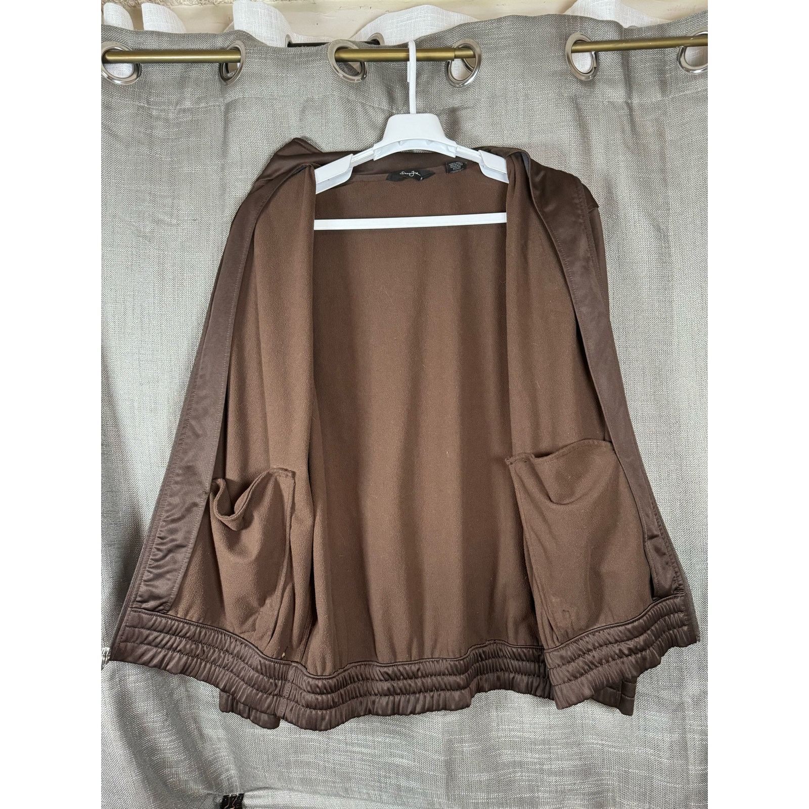 Sean John Sean John Vintage Track Jacket Brown Copper Mens Size M Size US M / EU 48-50 / 2 - 2 Thumbnail