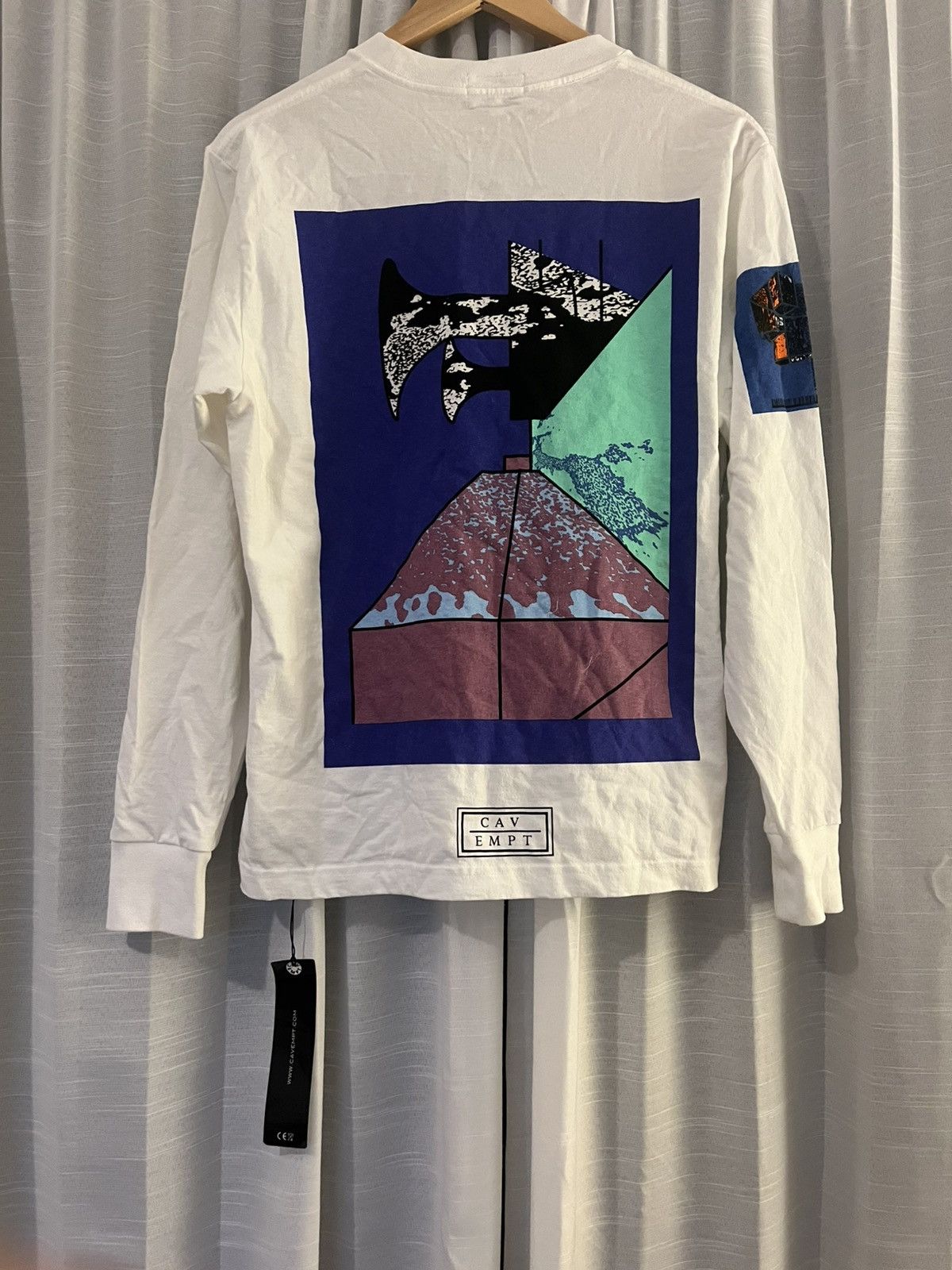 Cav Empt CAV EMPT FRAGMENTARY LONG SLEEVE T Size US S / EU 44-46 / 1 - 2 Thumbnail