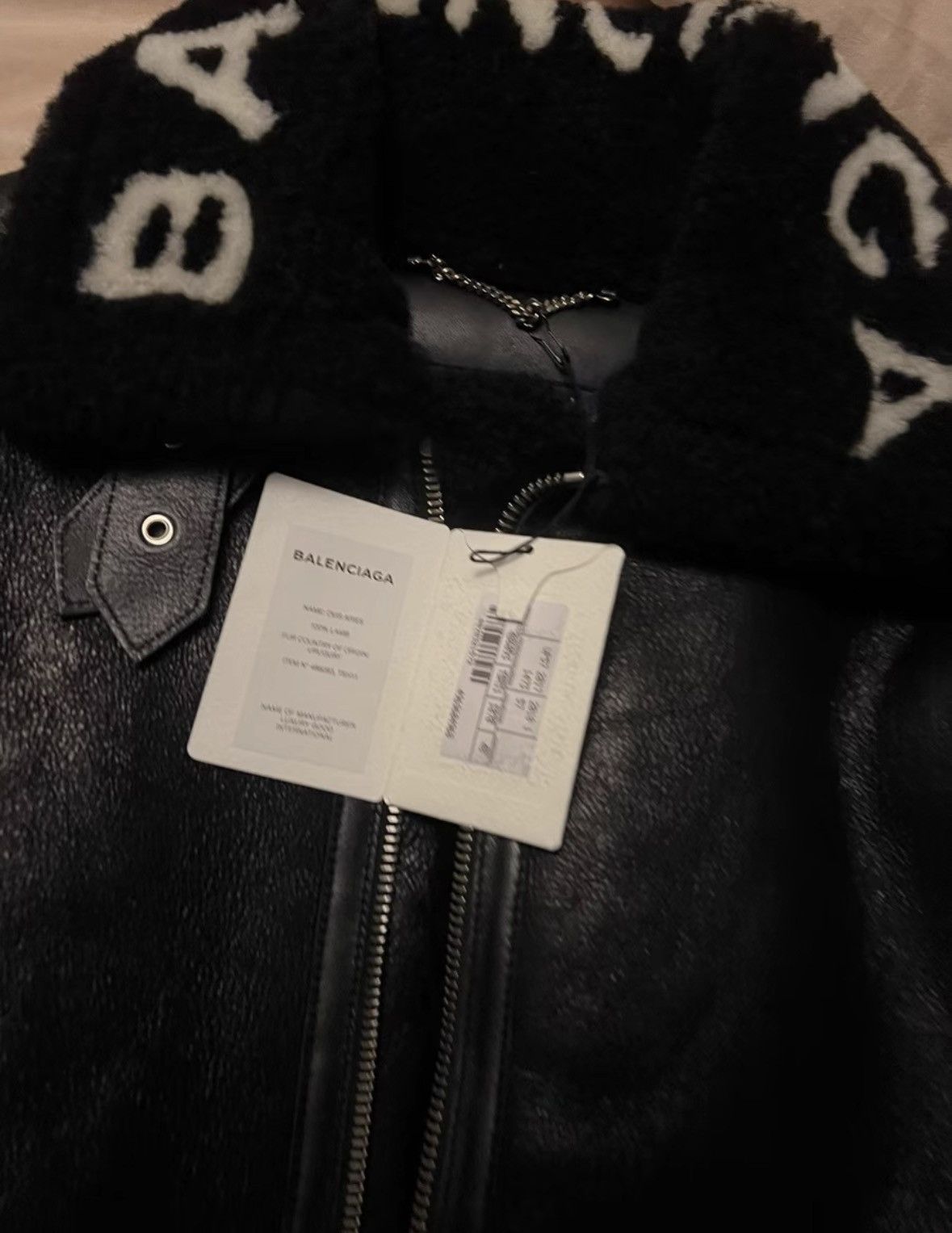 Balenciaga Balenciaga fur jacket size 48 Size US M / EU 48-50 / 2 - 4 Thumbnail