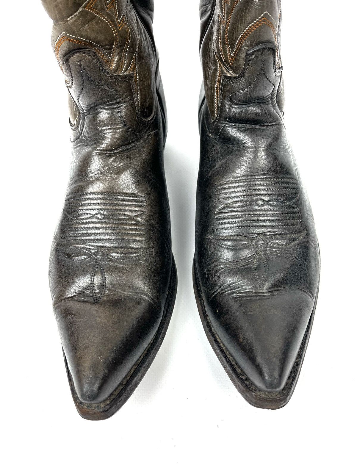 Vintage Mosquito Boots Vintage Cowboy Boots Pointed Toe Leather Size US 7 / EU 40 - 3 Thumbnail