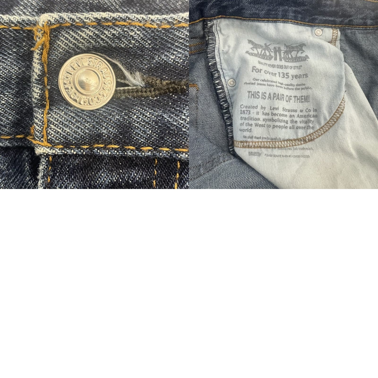 Levi's Levi's 550 Jeans Men Blue 42x29 42x30 Medium Wash 100 Cotton Bootcut Relaxed Denim Jeans Size US 42 / EU 58 - 11 Thumbnail