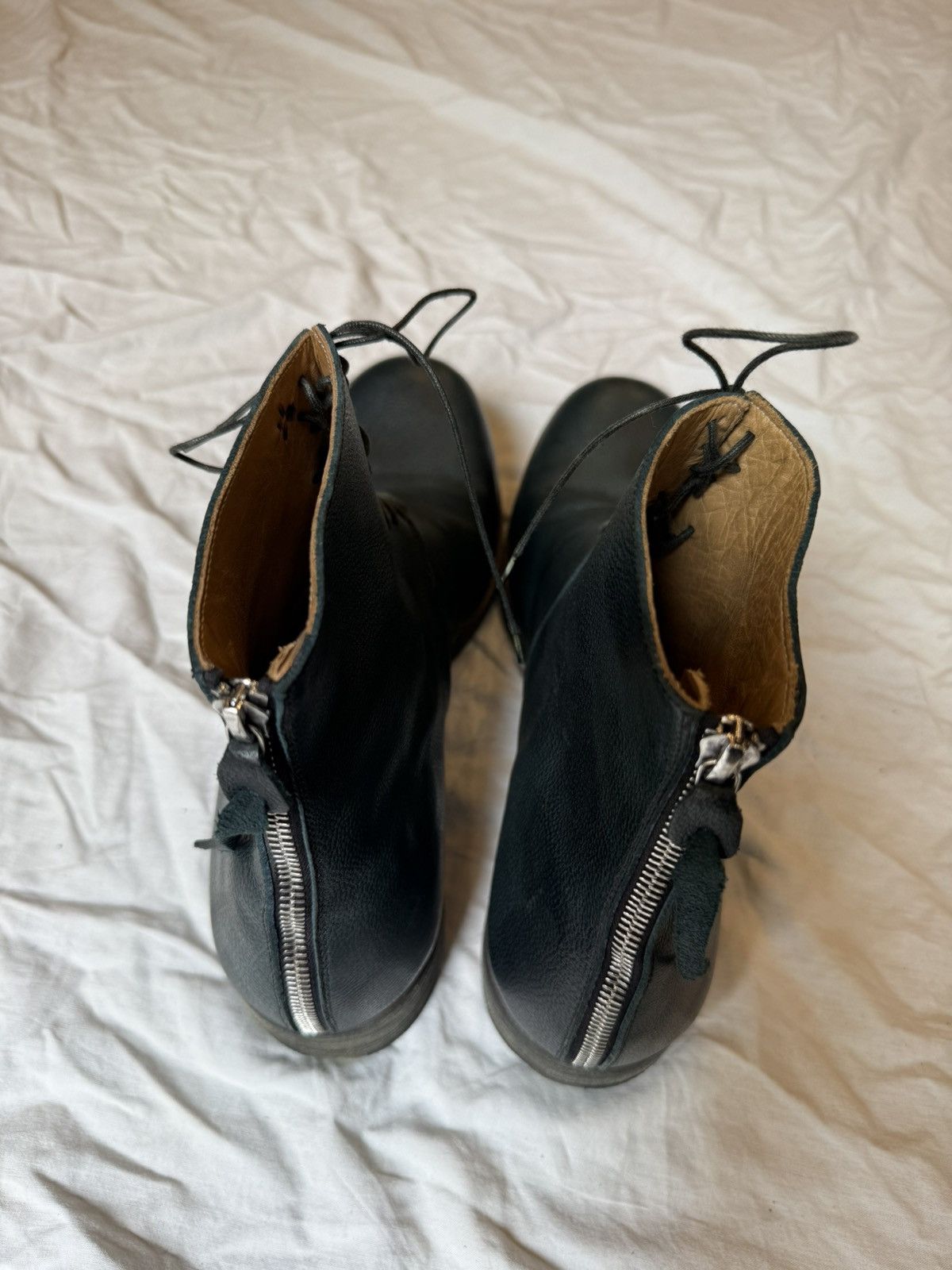 Ma+ Petrol leather boots Size US 10 / EU 43 - 7 Thumbnail