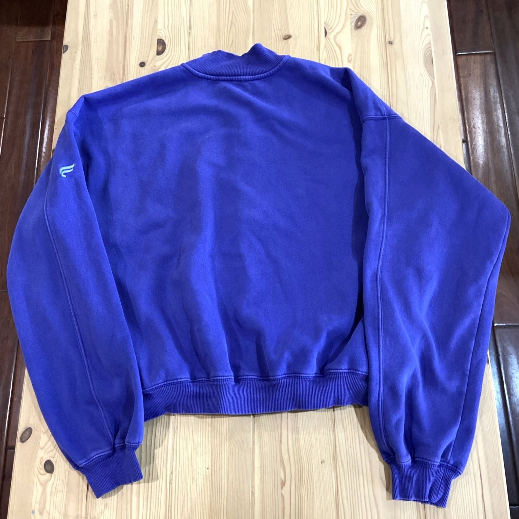 Fabletics Fabletics Forever Fleece Hoodie XL Purple Pullover Sweatshirt Womens Hooded Kangaroo Pocket Activewear Casual Athleisure Gym Training - Mens? Size XL / US 12-14 / IT 48-50 - 6 Thumbnail