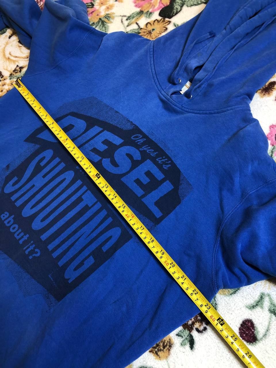 Diesel Vintage Diesel Big Double logo Y2K Hoodie Size US XL / EU 56 / 4 - 11 Thumbnail