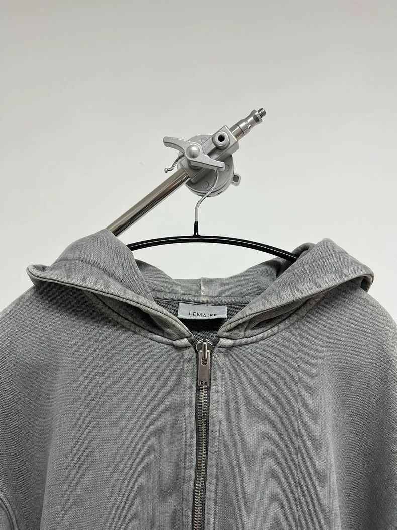 Lemaire lemaire 21fw Half Zip Special Cut Washed Sweatshirt Size US L / EU 52-54 / 3 - 3 Thumbnail