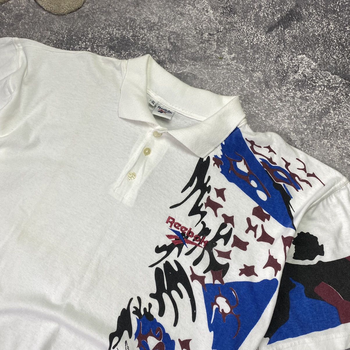 Reebok Vintage Reebok Graphic logo Streetwear y2k 90’s tee Size US XL / EU 56 / 4 - 3 Thumbnail