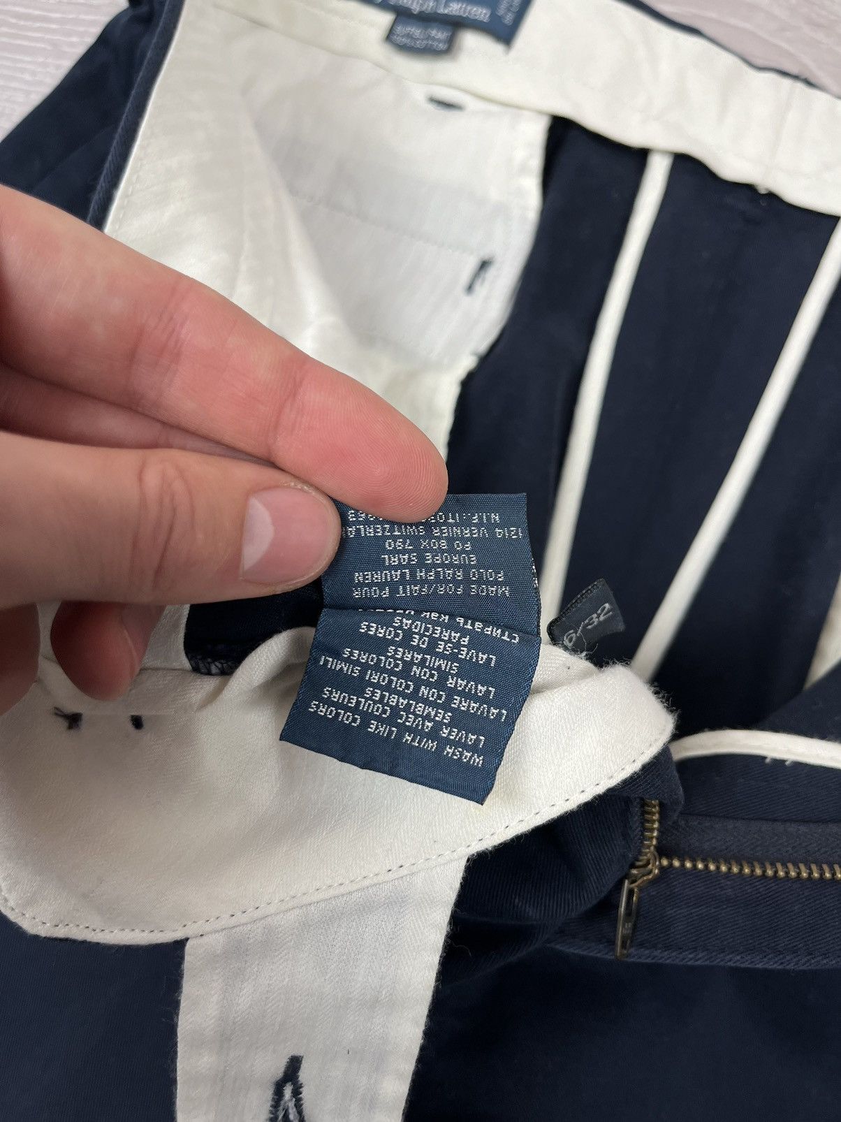 Polo Ralph Lauren Polo Ralph Lauren Vintage 90s Suffield Cotton Chinos Pants Size US 36 / EU 52 - 11 Thumbnail