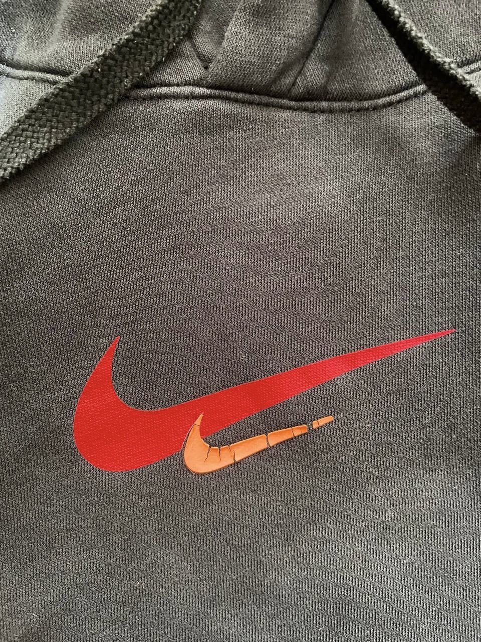 Nike × Vintage Nike Hoodie Streetwear Big Logo Swoosh Drill Nocta Rare Size US S / EU 44-46 / 1 - 17 Thumbnail