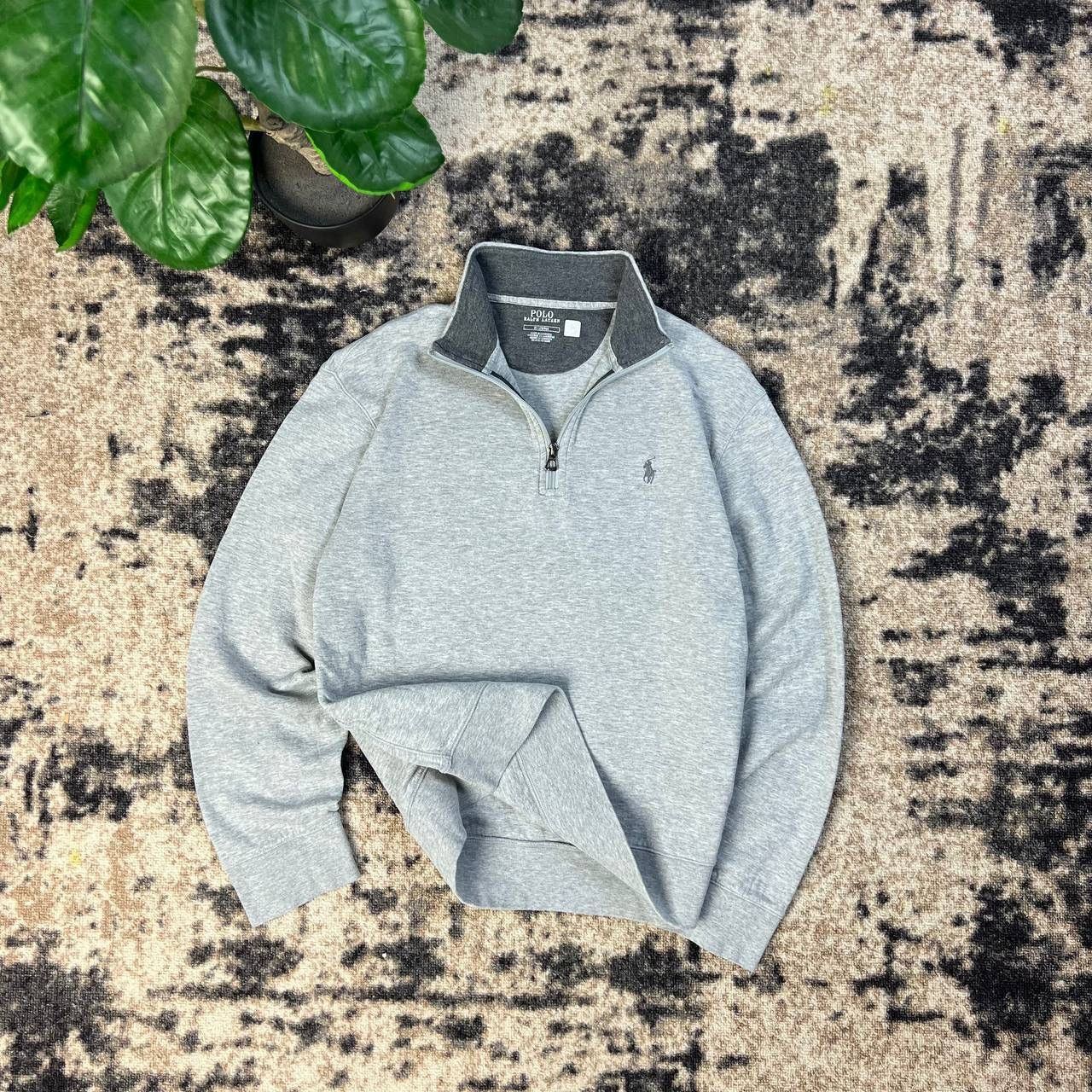 Polo Ralph Lauren Polo Ralph Lauren Luxury Quarter Zip Up Sweatshirt Size US M / EU 48-50 / 2 - 1 Thumbnail