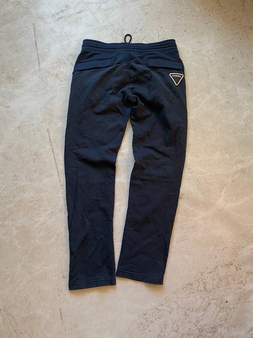 Iceberg × Vintage Vintage Iceberg Luxury Blue Sweatpants Joggers Size US 30 / EU 46 - 2 Thumbnail