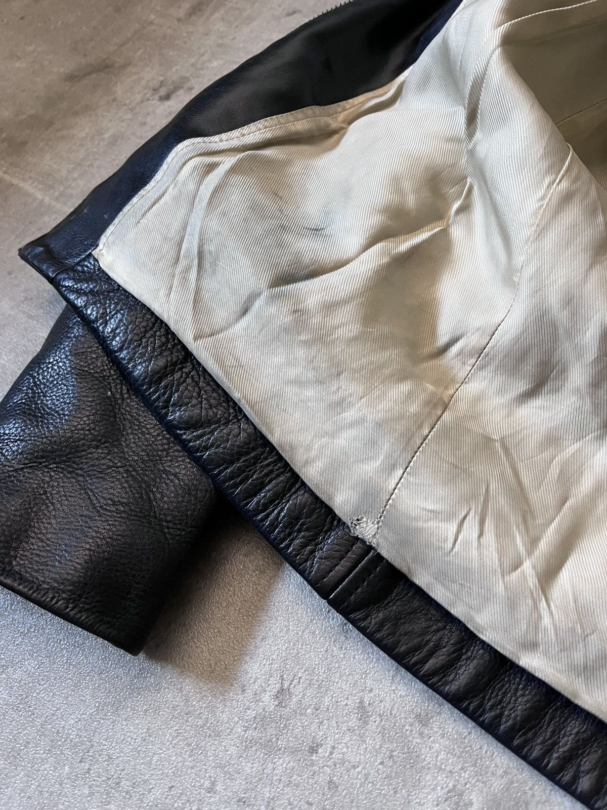 Acne Studios Acne Studios Oliver leather jacket biker black Size US S / EU 44-46 / 1 - 19 Thumbnail