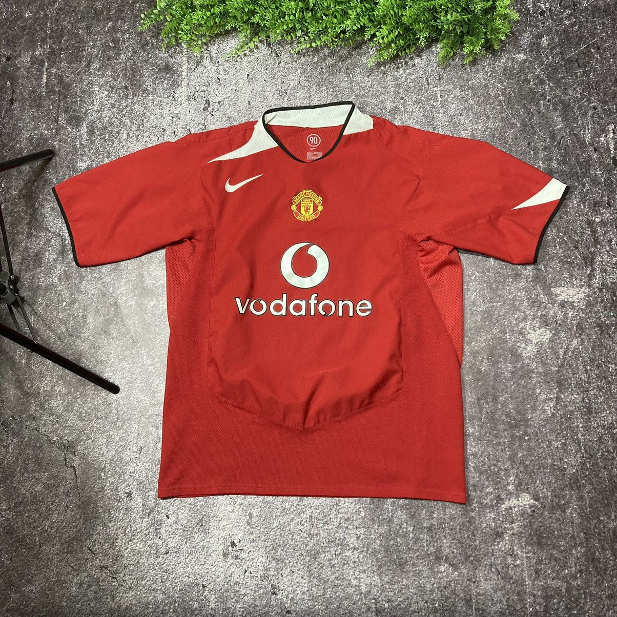 Nike Manchester United 2004 2005 Home Jersey Football Soccer